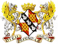 The arms of Diana, Princess of Wales after her divorce